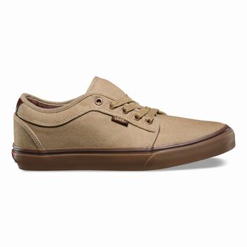 Férfi Vans Chukka Low Tornacipő VA3470961 Cornstalk/Gum